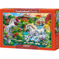 CASTORLAND Puzzle Zahrada jednorožců 1500 dílků