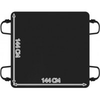 Podložka do auta pro psa 144x144 cm