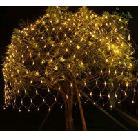 Světelná síť 160 LED - teplá bílá 31V