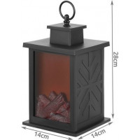 Dekorační LED Lucerna 28 cm