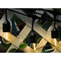 Dekorativní světelná girlanda - 10 LED žárovek 6,6 m