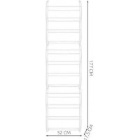 Závěsný botník na dveře pro 36 párů bot