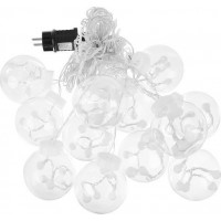 Světelný závěs Baňky - 108 LED - teplá bílá 31V