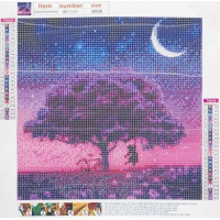 Mozaiková diamantová výšivka H16137 - Strom