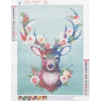 Mozaiková diamantová výšivka H16213 - Jelen