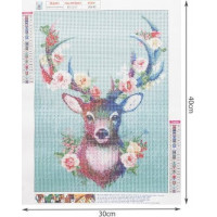 Mozaiková diamantová výšivka H16213 - Jelen