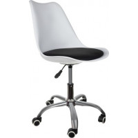 Kancelářská židle - černobílá