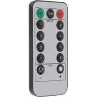 Světelný závěs s dálkovým ovladačem 300 LED USB - teplá bílá