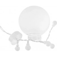 Světelný závěs s dálkovým ovladačem Baňky 108 LED USB - vícebarevný
