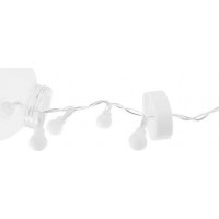 Světelný závěs Baňky - 108 LED - studená bílá 31V
