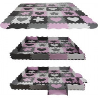 Kontrastní pěnové puzzle 30 x 30 cm - 36 ks