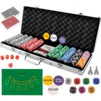 Profesionální poker set - 500 žetonů