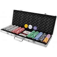 Profesionální poker set - 500 žetonů