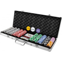 Profesionální poker set - 500 žetonů