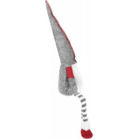Vánoční sedící elf 50 cm - šedý