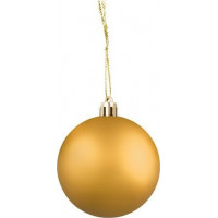 Vánoční závěsné baňky na stromeček + hvězda - 100 ks - zlaté