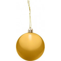 Vánoční závěsné baňky na stromeček + hvězda - 100 ks - zlaté