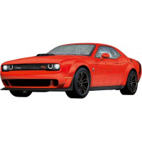 RAVENSBURGER 3D puzzle Dodge Challenger R,T Scat Pack Widebody 145 dílků