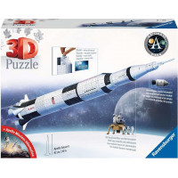 RAVENSBURGER 3D puzzle Vesmírná raketa Saturn V 504 dílků