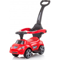 CHIPOLINO Odrážedlo s vodící tyčí Turbo Red