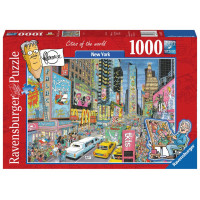 RAVENSBURGER Puzzle Města světa: New York 1000 dílků