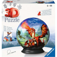 RAVENSBURGER Puzzleball Mystický drak 73 dílků