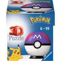 RAVENSBURGER Puzzleball Pokémon: Masterball 54 dílků