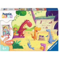 RAVENSBURGER Puzzle&Play: Dinosaurus 2x24 dílků
