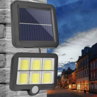 Solární nástěnné svítidlo 120 LED COB