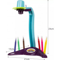 Projektor pro kreslení - tyrkysový