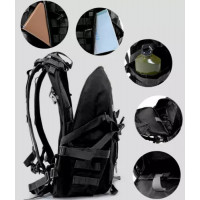 Vojenský/turistický batoh 25 l - černý