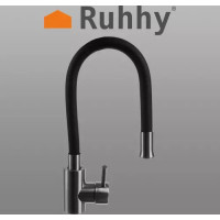 Kuchyňská baterie s flexibilním ramínkem - černá