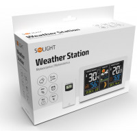 Meteostanice bílá - teplota, vlhkost, tlak, RCC