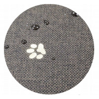 Pelíšek pro psy BASIC - 70x55 cm - hnědý