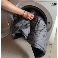 Pelíšek pro psy BASIC - 70x55 cm - šedý