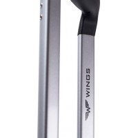 Moderní cestovní kufry PAVO - set XS+S+M+L - světle růžové