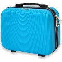 Kosmetický kufřík CADERE - světle modrý