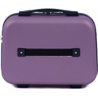 Kosmetický kufřík CADERE - metalicky fialový