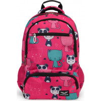 Růžová batoh Panda