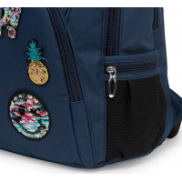 Dětský batoh PATCH - modrý