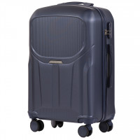 Moderní cestovní kufry MASK - set S+M+L - tmavě modré