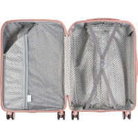 Moderní cestovní kufry MASK - set S+M+L - tmavě šedé