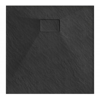 Sprchová SMC vanička MEXEN HUGO 70x70 cm - černá, 42707070