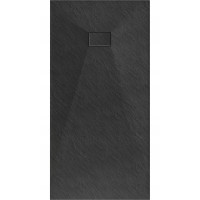 Sprchová SMC vanička MEXEN HUGO 80x180 cm - černá, 42708018