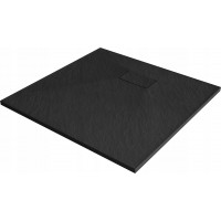 Sprchová SMC vanička MEXEN HUGO 80x80 cm - černá, 42708080