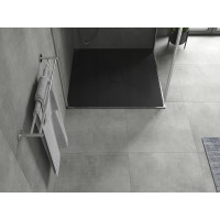 Sprchová SMC vanička MEXEN HUGO 100x100 cm - černá, 42701010