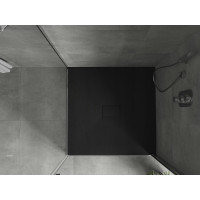 Sprchová SMC vanička MEXEN HUGO 100x100 cm - černá, 42701010