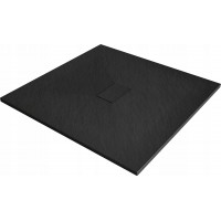 Sprchová SMC vanička MEXEN HUGO 100x100 cm - černá, 42701010