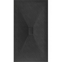 Sprchová SMC vanička MEXEN HUGO 100x200 cm - černá, 42701020