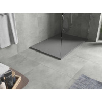 Sprchová SMC vanička MEXEN HUGO 90x110 cm - šedá, 42619011